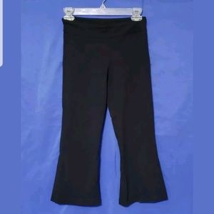 Lululemon Split Calf Capri Pants Stretch Black